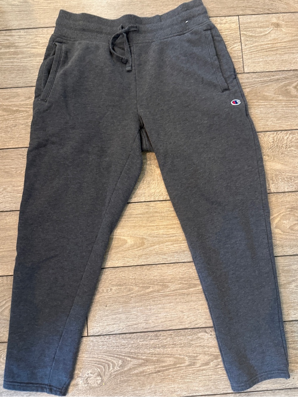 Champion Charcoal Gray Drawstring Joggers Size M